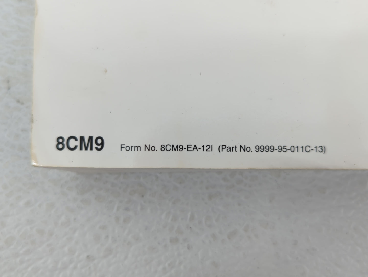 2013 Mazda Cx-9 Owners Manual Book Guide OEM Used Auto Parts - Oemusedautoparts1.com