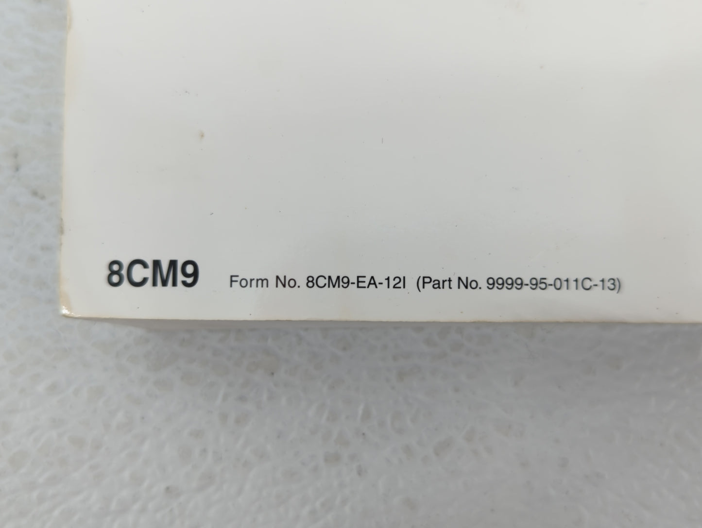 2013 Mazda Cx-9 Owners Manual Book Guide OEM Used Auto Parts - Oemusedautoparts1.com