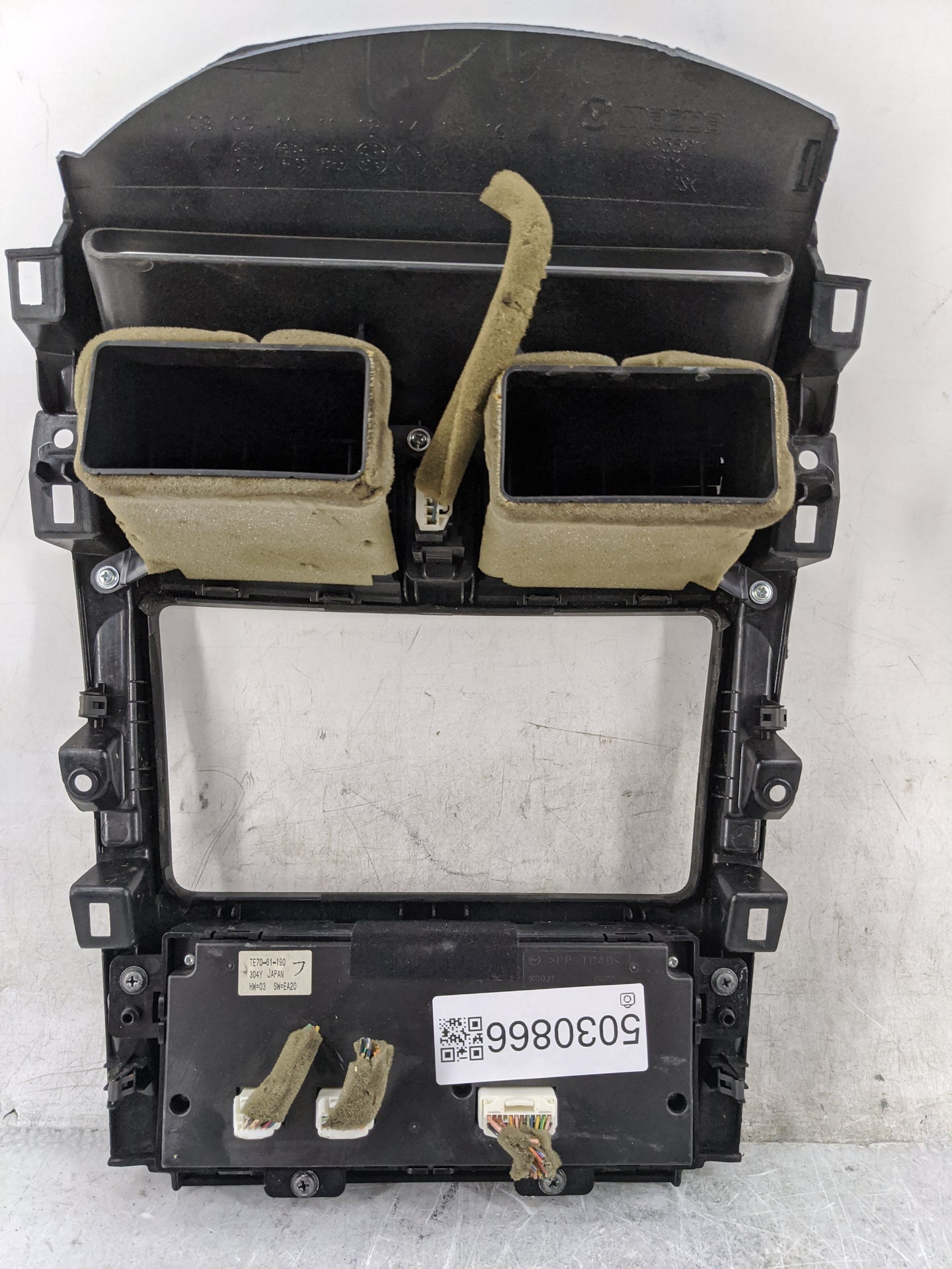 2010-2015 Mazda Cx-9 Climate Control Module Temperature AC/Heater Replacement P/N:TE70-61-190 TE6955211 Fits OEM Used Auto P