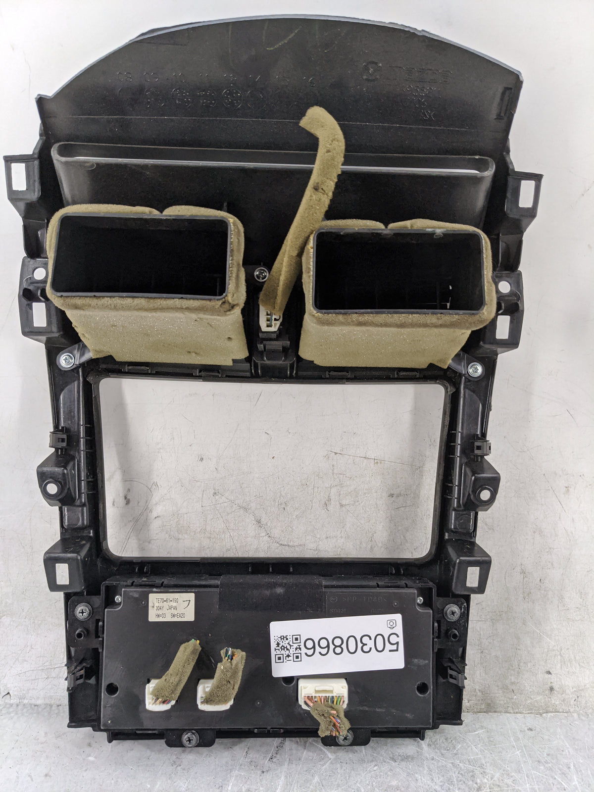 2010-2015 Mazda Cx-9 Climate Control Module Temperature AC/Heater Replacement P/N:TE70-61-190 TE6955211 Fits OEM Used Auto P