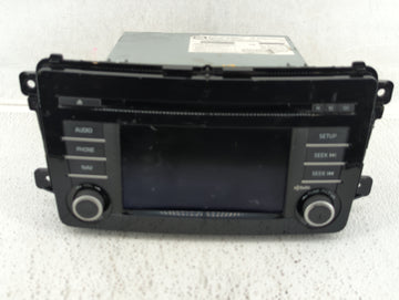 2013-2015 Mazda Cx-9 Radio AM FM Cd Player Receiver Replacement P/N:TK22 66 DV0 Fits Fits 2013 2014 2015 OEM Used Auto Parts