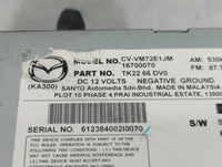 2013-2015 Mazda Cx-9 Radio AM FM Cd Player Receiver Replacement P/N:TK22 66 DV0 Fits Fits 2013 2014 2015 OEM Used Auto Parts