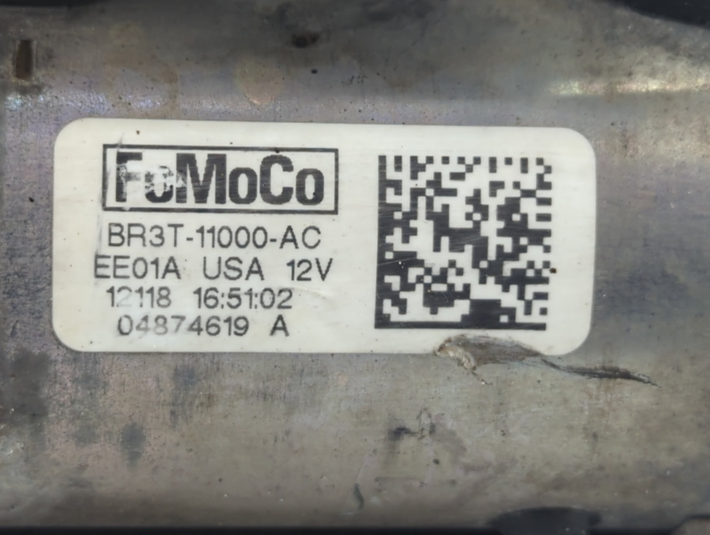2007-2015 Mazda Cx-9 Car Starter Motor Solenoid OEM P/N:BR3T-11000-AC Fits Fits 2007 2008 2009 2010 2013 2014 2015 OEM Used 