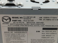 2013-2015 Mazda Cx-9 Am Fm Cd Player Radio Receiver - Oemusedautoparts1.com