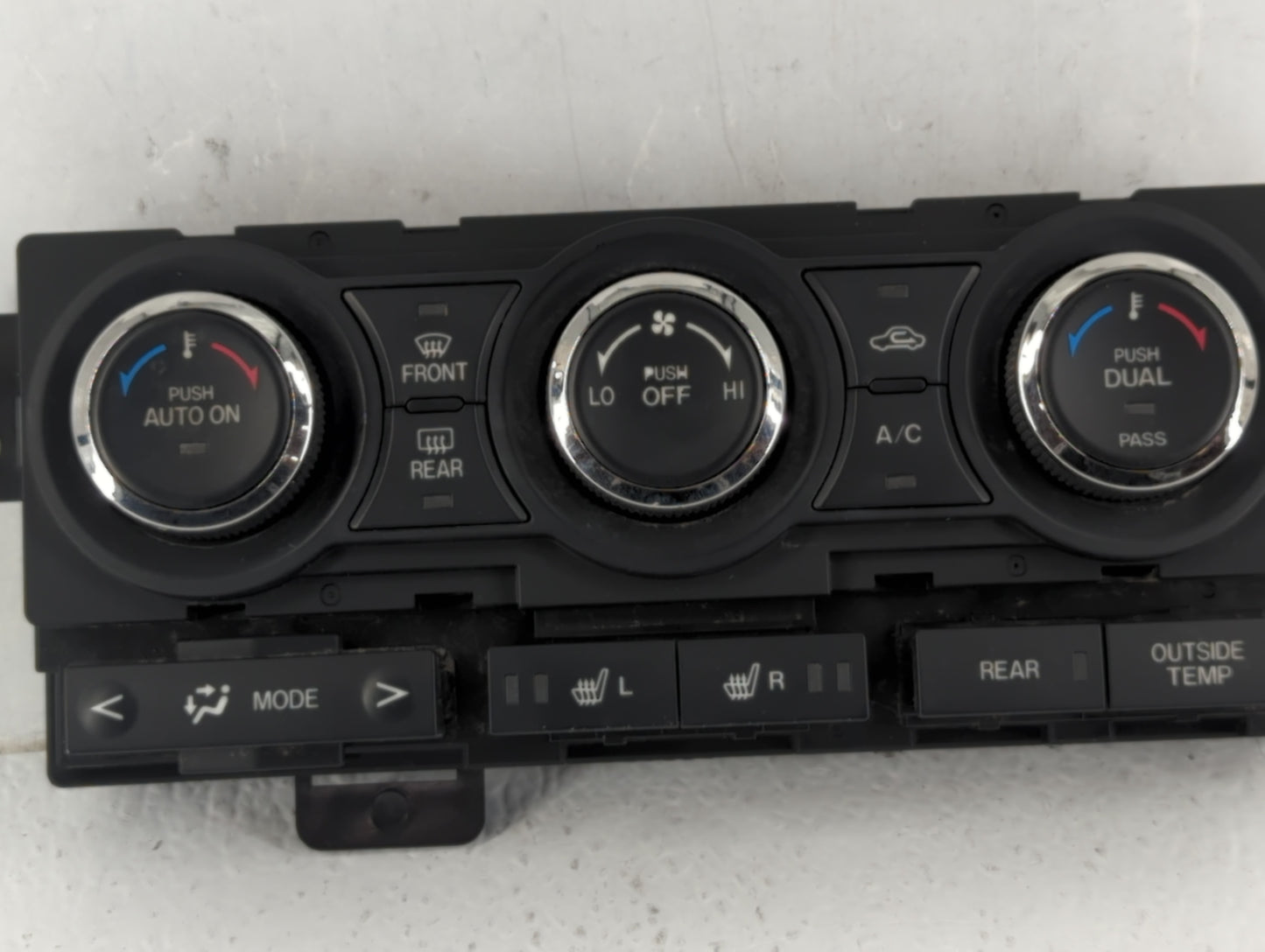 2010-2015 Mazda Cx-9 Climate Control Module Temperature AC/Heater Replacement P/N:TE70-61-190 Fits OEM Used Auto Parts - Oem