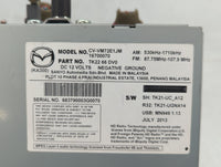2013-2015 Mazda Cx-9 Am Fm Cd Player Radio Receiver - Oemusedautoparts1.com