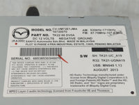 2013-2015 Mazda Cx-9 Radio AM FM Cd Player Receiver Replacement P/N:TK22 66 DV0 Fits Fits 2013 2014 2015 OEM Used Auto Parts