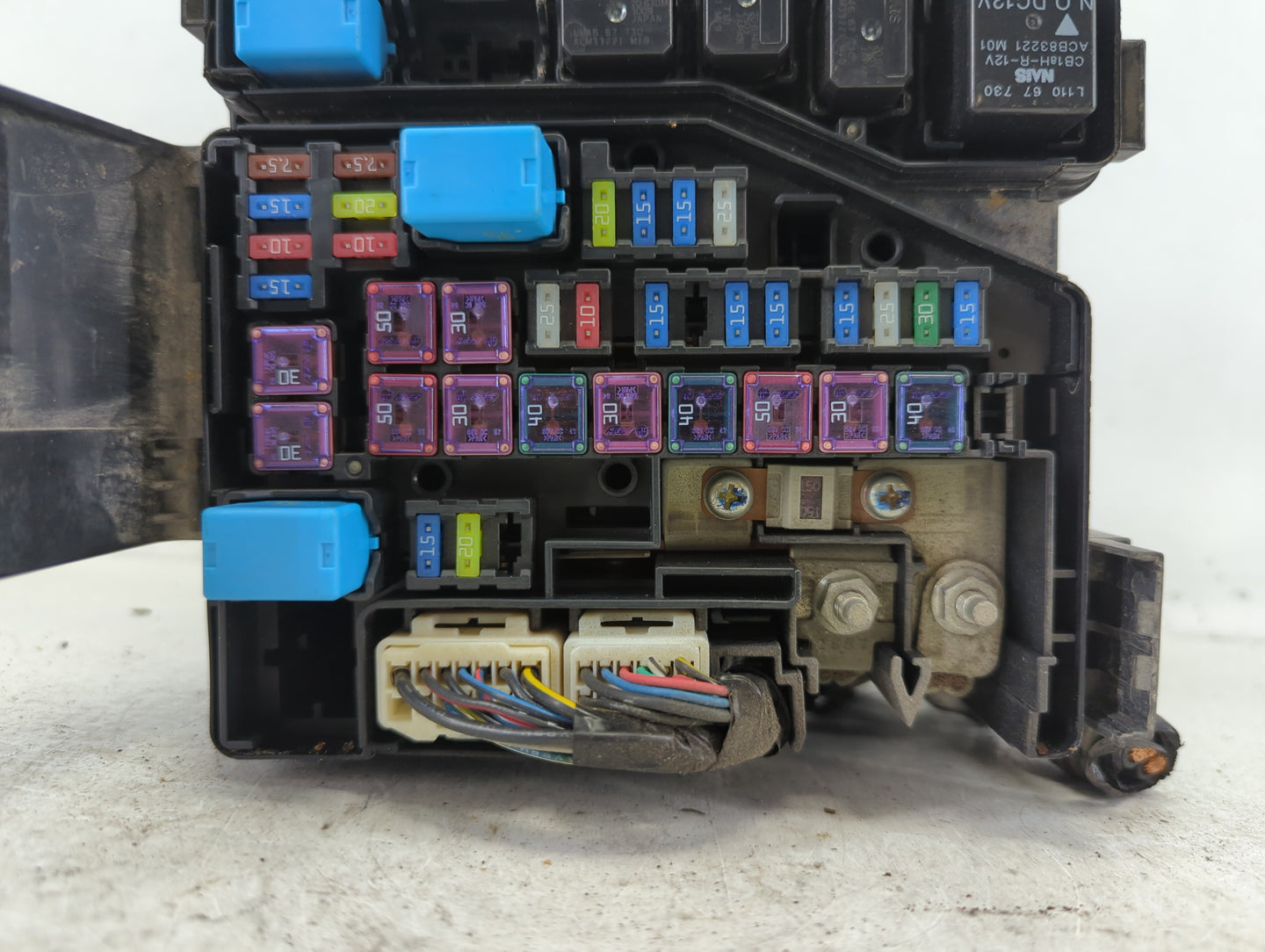 2013-2015 Mazda Cx-9 Fusebox Fuse Box Panel Relay Module P/N:TK21-66760 Fits Fits 2013 2014 2015 OEM Used Auto Parts - Oemus