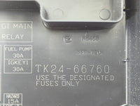 2013-2015 Mazda Cx-9 Fusebox Fuse Box Panel Relay Module P/N:TK24-66760 Fits Fits 2013 2014 2015 OEM Used Auto Parts - Oemus