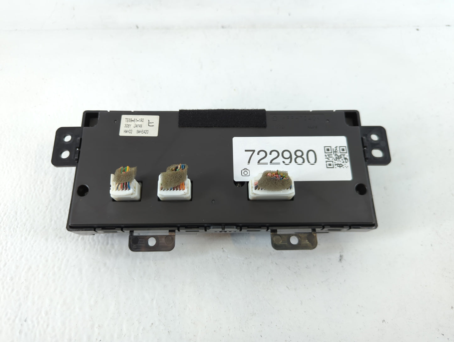 2010-2015 Mazda Cx-9 Climate Control Module Temperature AC/Heater Replacement P/N:TE69-61-190 Fits OEM Used Auto Parts - Oem