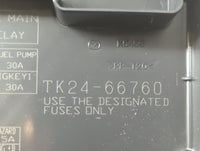 2013-2015 Mazda Cx-9 Fusebox Fuse Box Panel Relay Module P/N:TK24-66760 Fits Fits 2013 2014 2015 OEM Used Auto Parts - Oemus