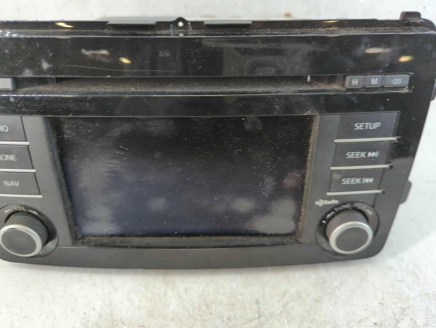 2013-2015 Mazda Cx-9 Radio AM FM Cd Player Receiver Replacement P/N:TK22 66 DV0A Fits Fits 2013 2014 2015 OEM Used Auto Part