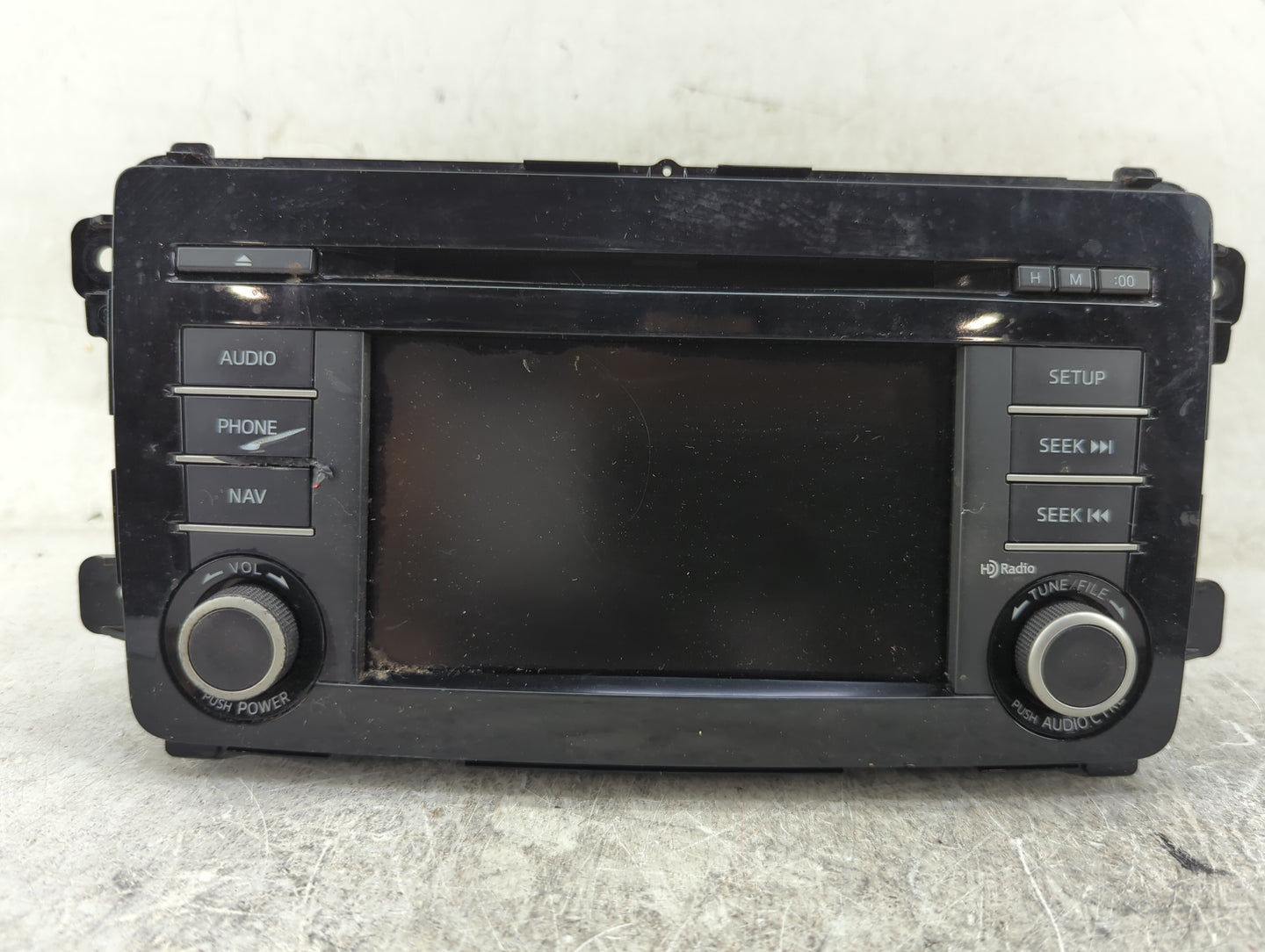 2013 Mazda Cx9 Radio AM FM Cd Player Receiver Replacement P/N:TK2166DV0 CV-VM2E0JM, 16700060 Fits Fits 2014 2015 OEM Used Au