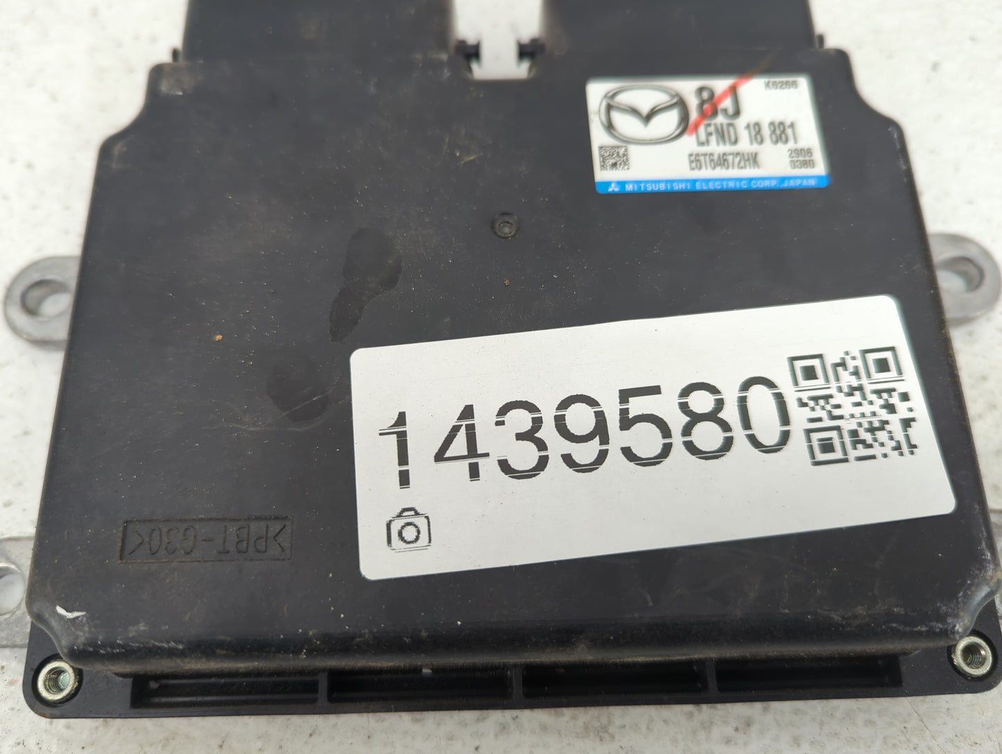 2013 Mazda Mazda3 PCM Engine Control Computer ECU ECM PCU OEM P/N:LFND 18 881 E6T64672HK Fits Fits 2012 OEM Used Auto Parts 