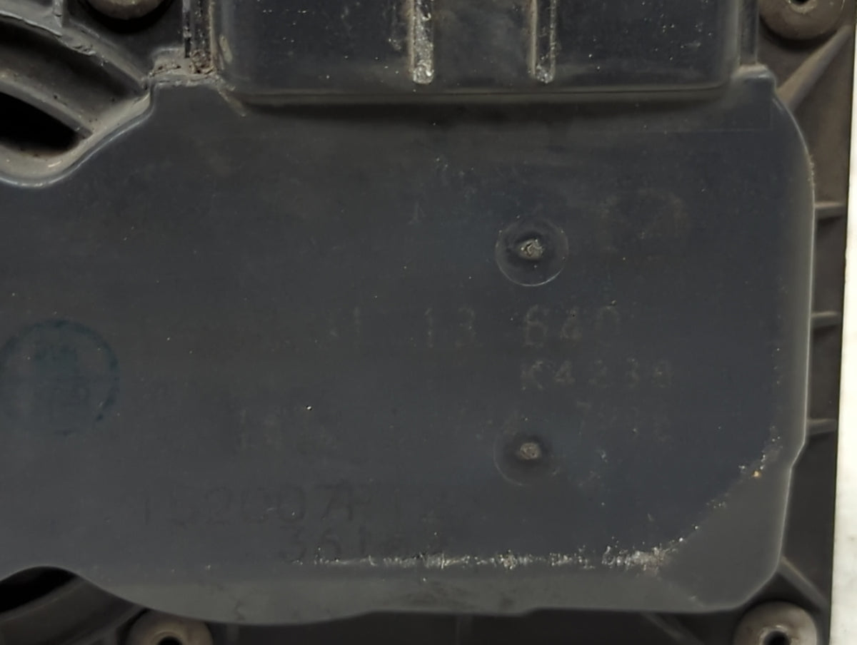2013 Mazda Mazda3 Throttle Body P/N:1370 13 640 K4238 Fits OEM Used Auto Parts - Oemusedautoparts1.com