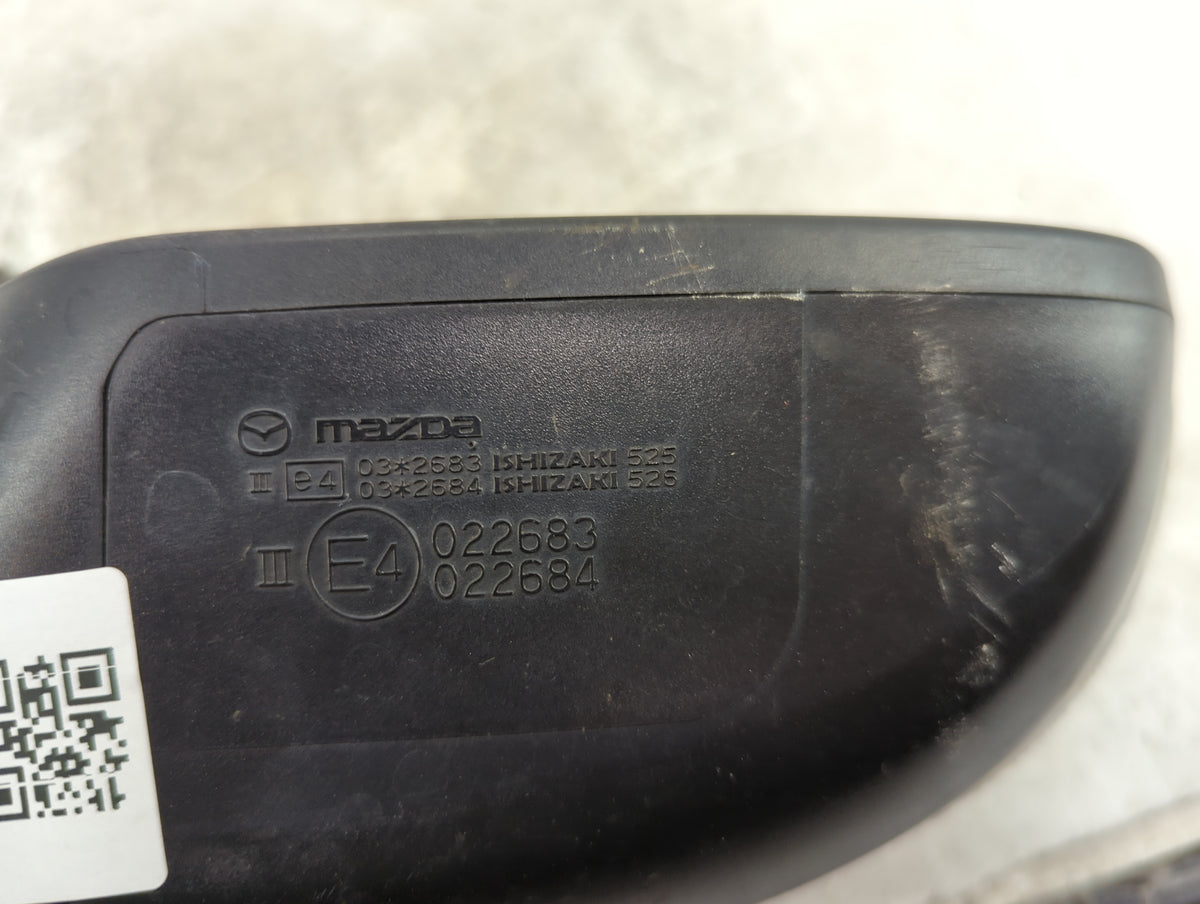 2013 Mazda Mazda3 Passenger Side View Mirror - Right Door Mirror OEM Used - Oemusedautoparts1.com
