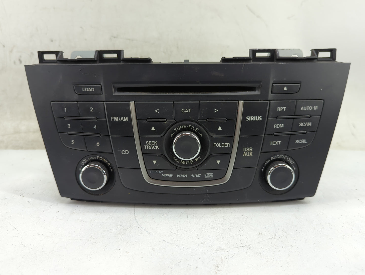 2013 Mazda Mazda5 Radio AM FM Cd Player Receiver Replacement P/N:CG40669R0 CQ-JM02E0JT Fits Fits 2014 2015 2016 2017 OEM Use