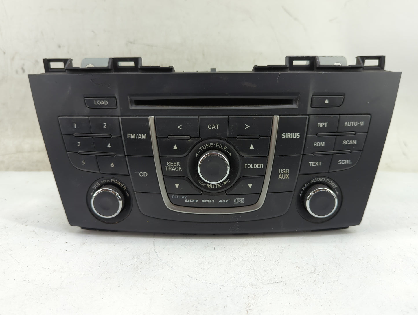2013 Mazda Mazda5 Radio AM FM Cd Player Receiver Replacement P/N:CG40669R0 CQ-JM02E0JT Fits Fits 2014 2015 2016 2017 OEM Use