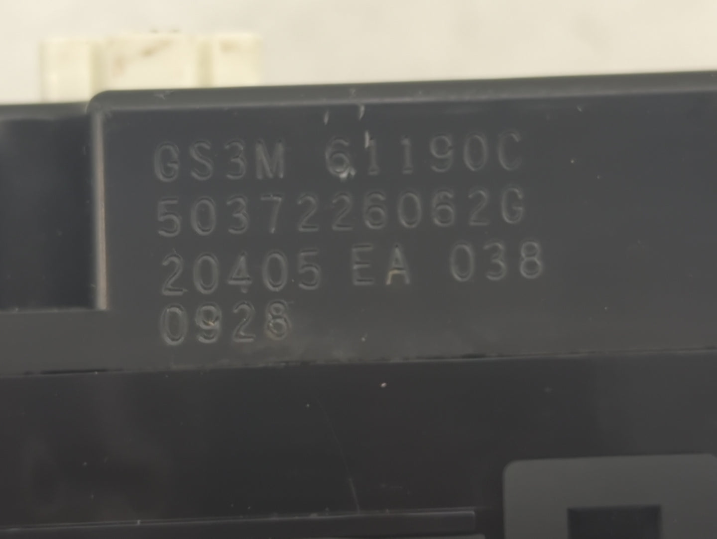 2013 Mazda Mazda6 Climate Control Module Temperature AC/Heater Replacement P/N:GS3M61190C 5037226062G Fits OEM Used Auto Par