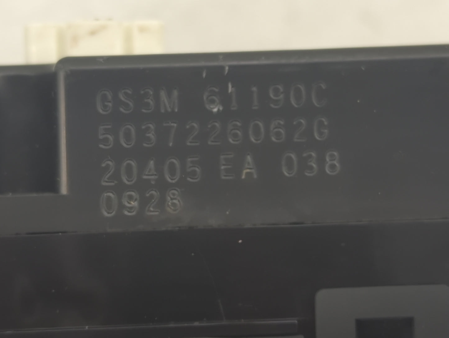 2013 Mazda Mazda6 Climate Control Module Temperature AC/Heater Replacement P/N:GS3M61190C 5037226062G Fits OEM Used Auto Par