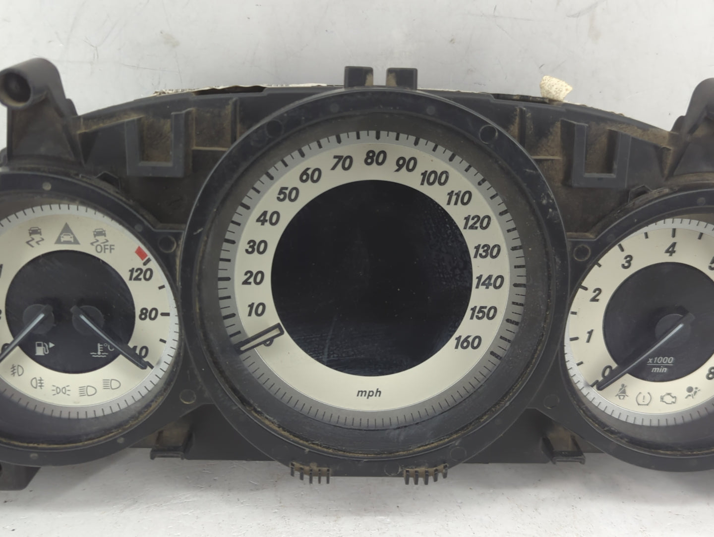 2013 Mercedes-Benz C-Class Instrument Cluster Speedometer Gauges P/N:A2049004409 2049017102, 2049022803, 2049022903 Fits OEM