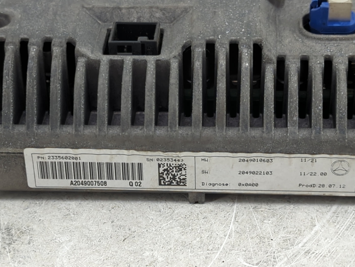 Mercedes-benz C-class Information Display Screen - Oemusedautoparts1.com
