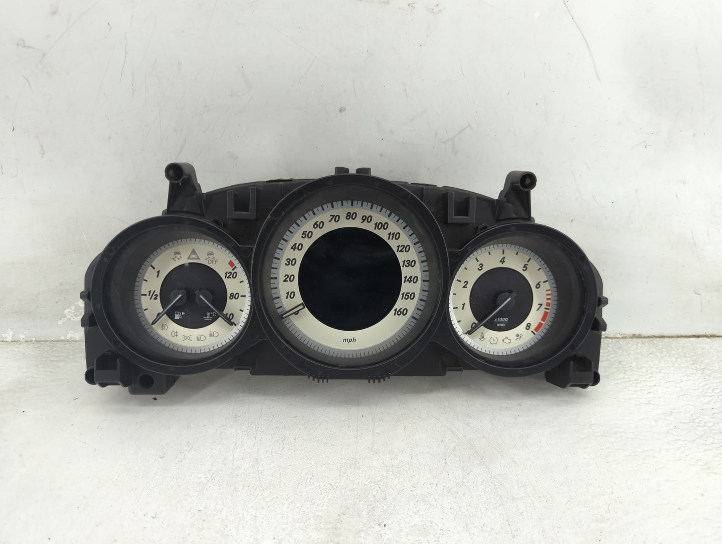 2013 Mercedes-Benz C-Class Instrument Cluster Speedometer Gauges P/N:A2C81592600 A2049004409 Miles:48K Fits OEM Used Auto Pa
