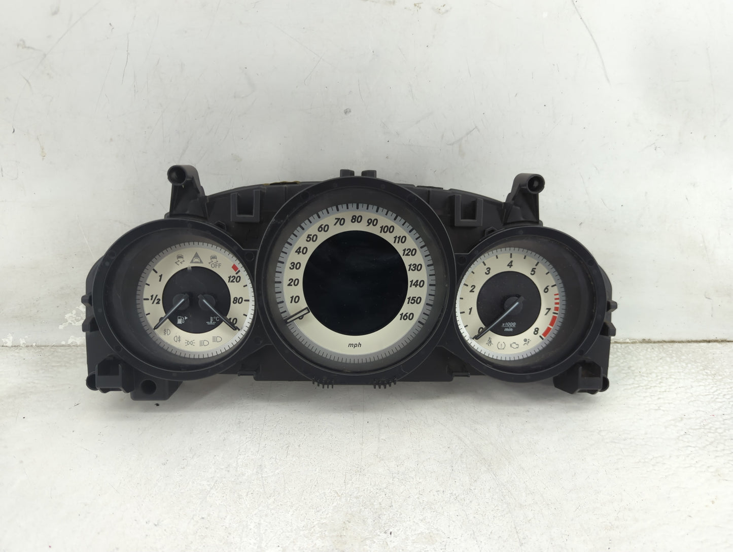 2013 Mercedes-Benz C-Class Instrument Cluster Speedometer Gauges P/N:A2C81592600 A2049004409 Miles:48K Fits OEM Used Auto Pa
