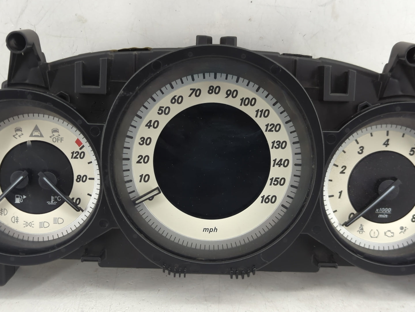 2013 Mercedes-Benz C-Class Instrument Cluster Speedometer Gauges P/N:A2C81592600 A2049004409 Miles:48K Fits OEM Used Auto Pa