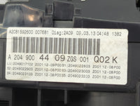 2013 Mercedes-Benz C-Class Instrument Cluster Speedometer Gauges P/N:A2C81592600 A2049004409 Miles:48K Fits OEM Used Auto Pa