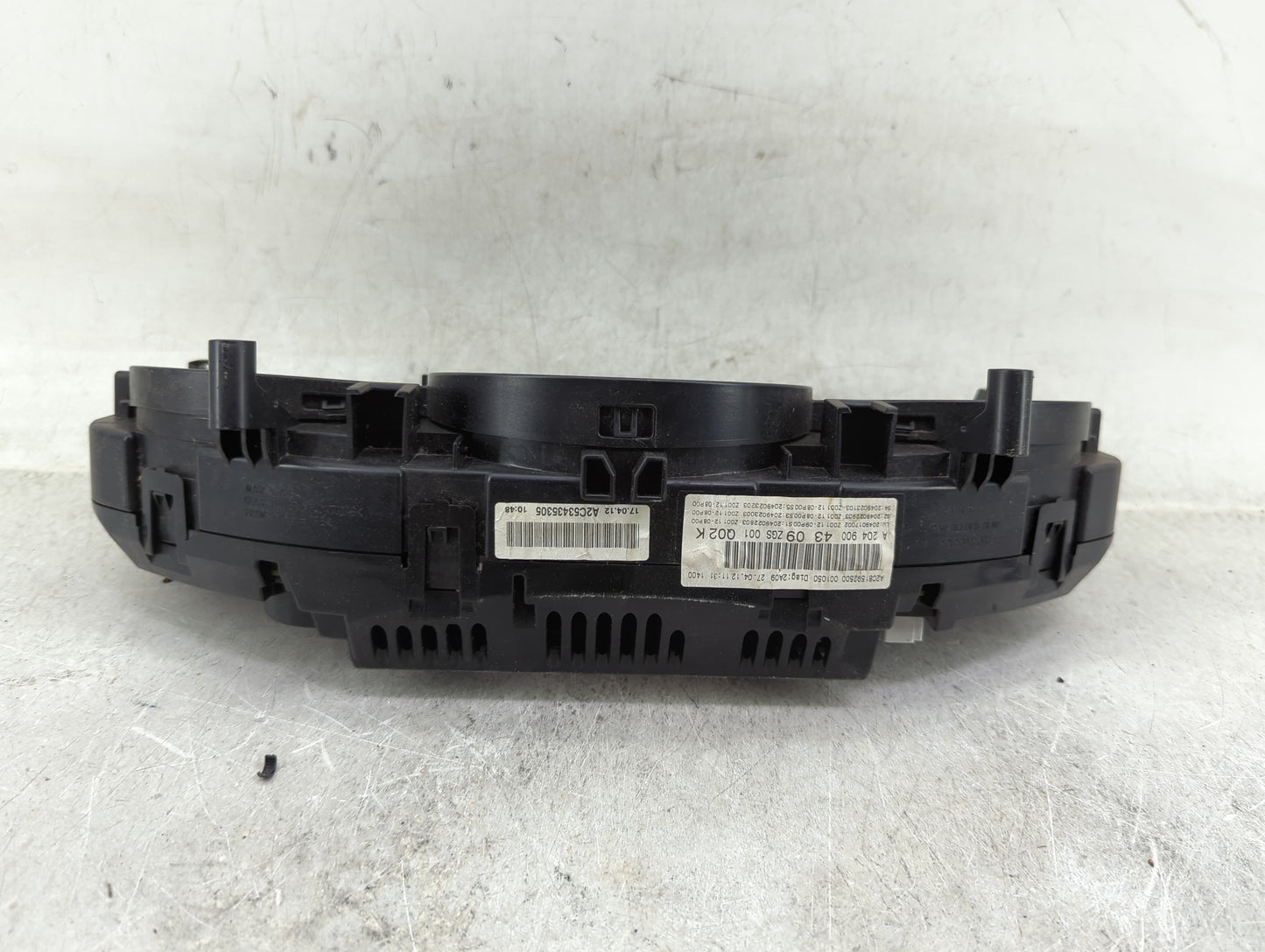 2013 Mercedes-Benz C-Class Instrument Cluster Speedometer Gauges P/N:A2C53435305 A20490004312A09, A2049004312 Miles:64K Fits