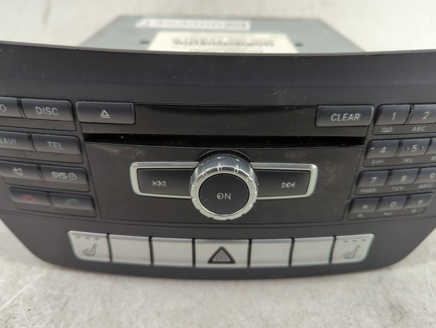 2013 Mercedes-Benz C-Class Radio AM FM Cd Player Receiver Replacement P/N:A2049005312 A2049013703, A1669022705, CQ-JP42E0AEB