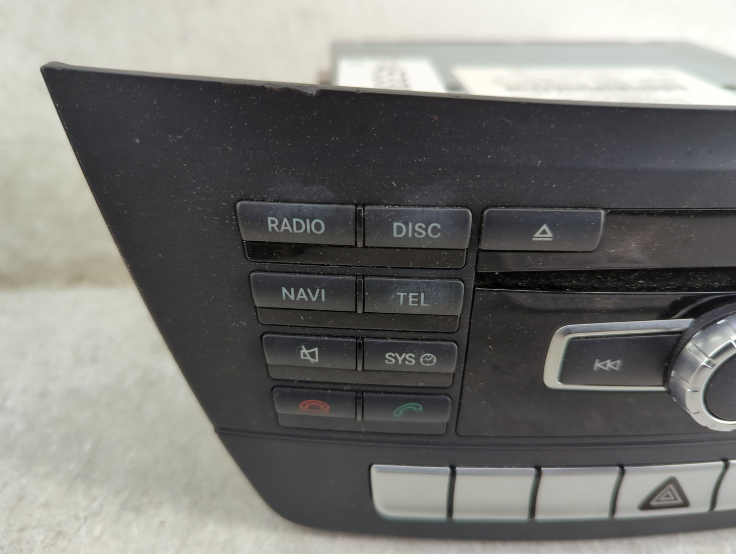 2013 Mercedes-Benz C-Class Radio AM FM Cd Player Receiver Replacement P/N:A2049003411 A2049013703, A1669025704, CQ-JP42E0AEA