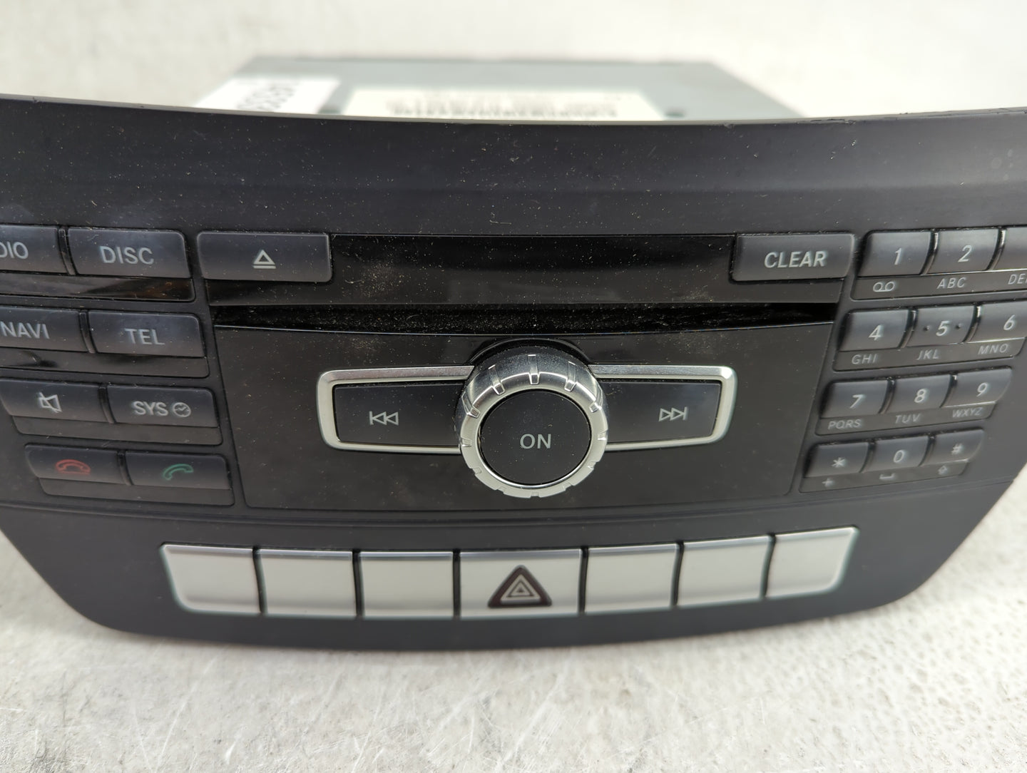 2013 Mercedes-Benz C-Class Radio AM FM Cd Player Receiver Replacement P/N:A2049003411 A2049013703, A1669025704, CQ-JP42E0AEA