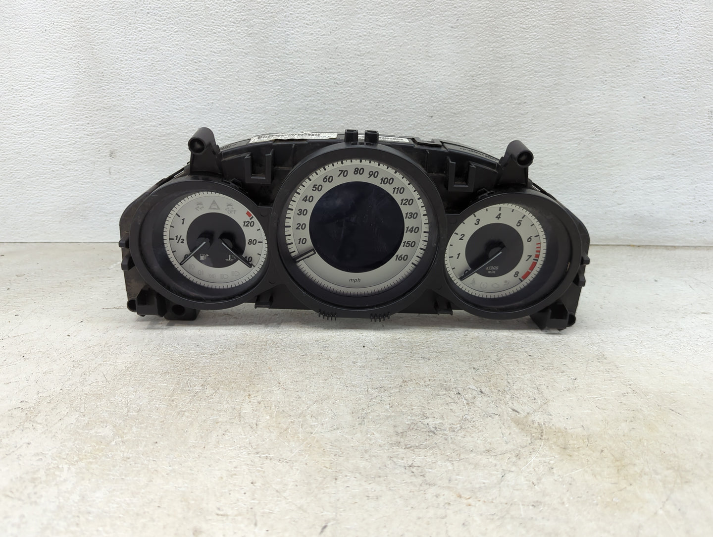 2013 Mercedes-Benz C-Class Instrument Cluster Speedometer Gauges P/N:A2049004309 A2C81592500 Miles:99K Fits OEM Used Auto Pa