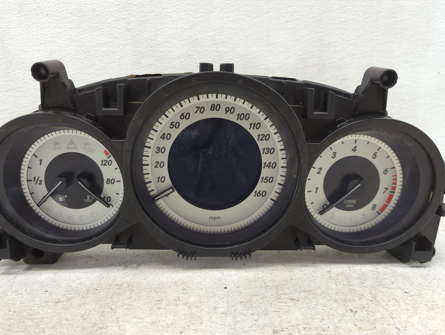 2013 Mercedes-Benz C-Class Instrument Cluster Speedometer Gauges P/N:A2049004309 A2C81592500 Miles:99K Fits OEM Used Auto Pa