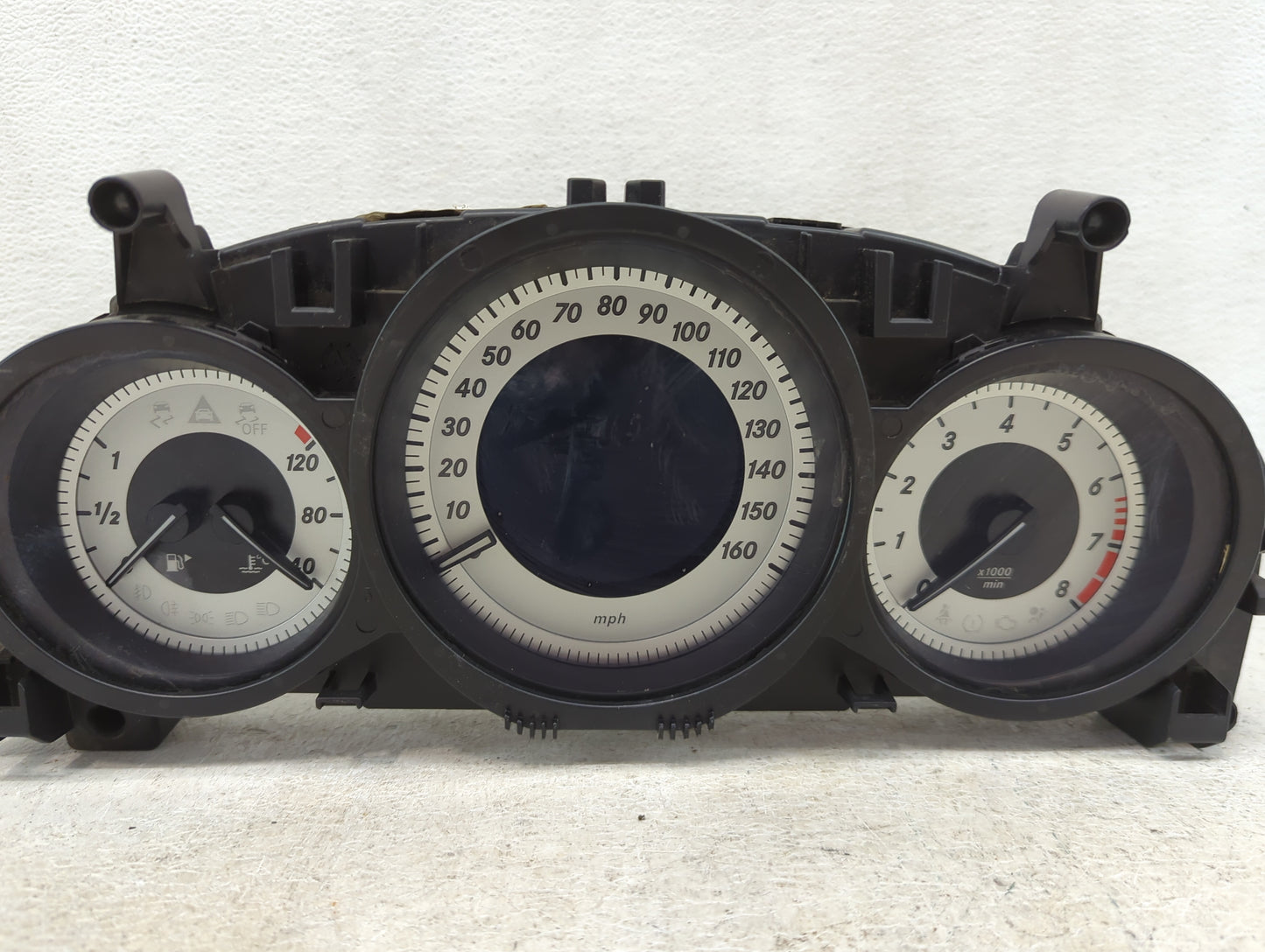 2013 Mercedes-Benz C-Class Instrument Cluster Speedometer Gauges P/N:A2049004309 A2C81592500 Miles:99K Fits OEM Used Auto Pa