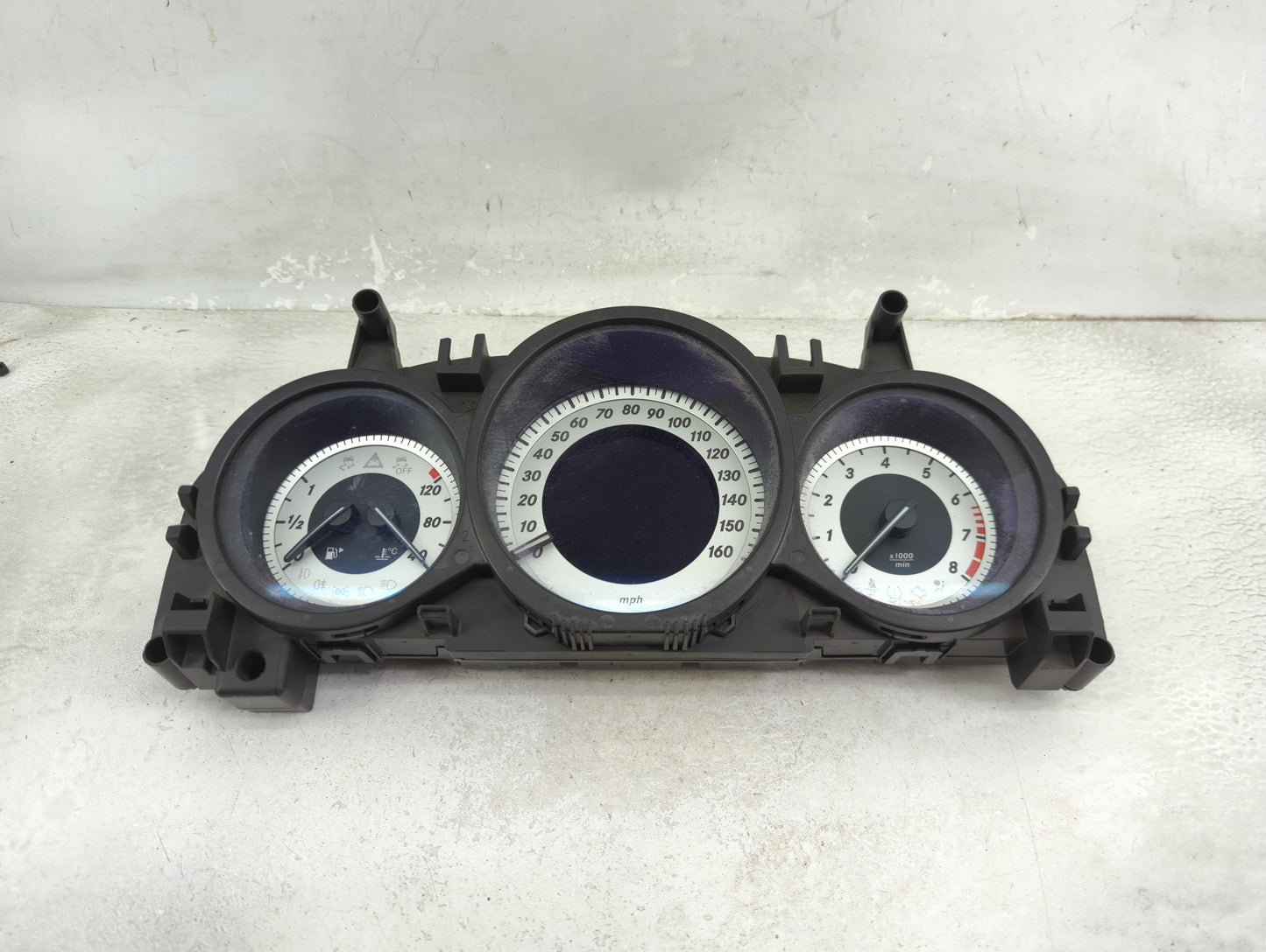 2013 Mercedes-Benz C-Class Instrument Cluster Speedometer Gauges P/N:A2049004309 A2C81592500, 2049017002 Miles:126K Fits OEM