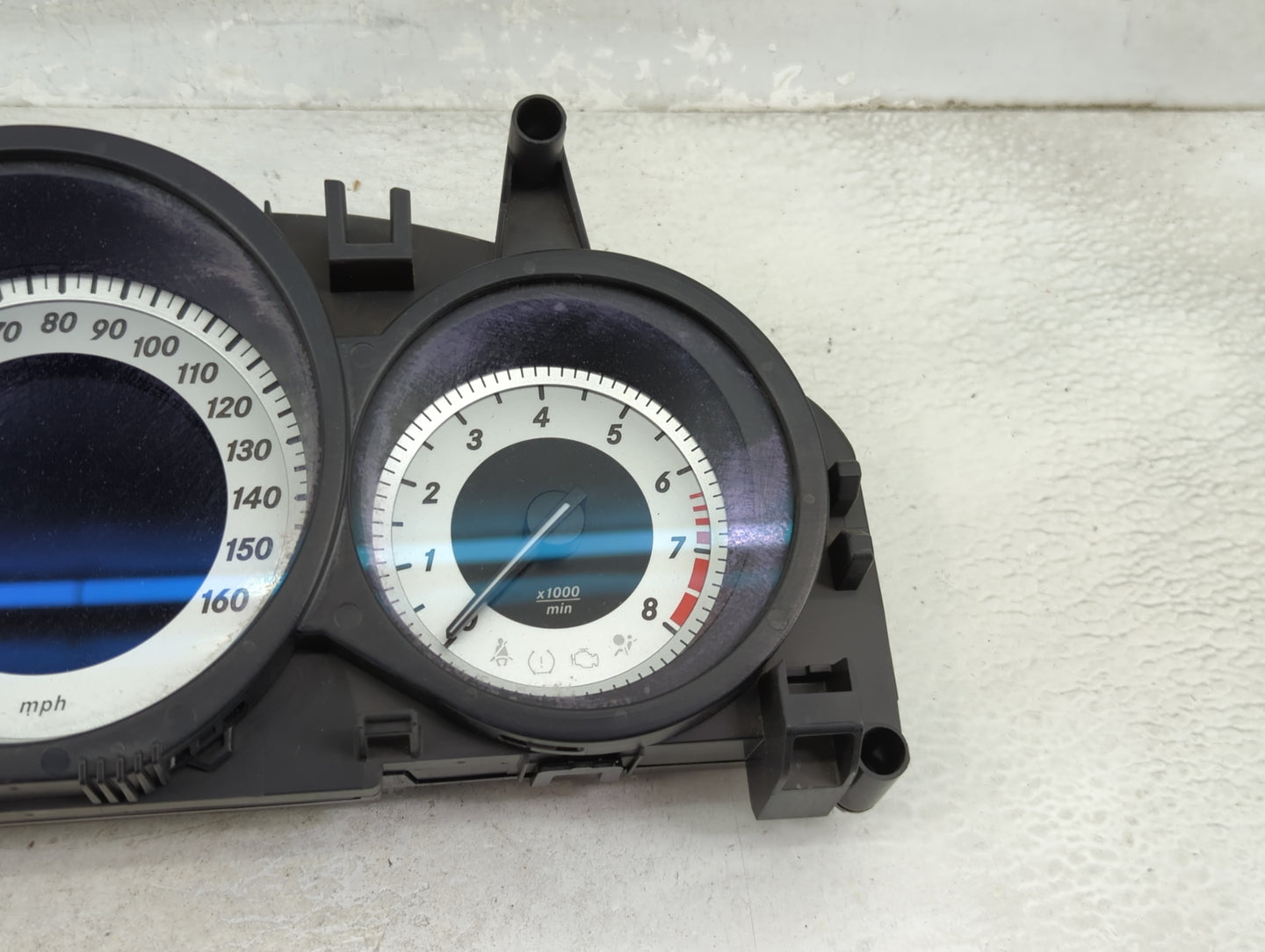 2013 Mercedes-Benz C-Class Instrument Cluster Speedometer Gauges P/N:A2049004309 A2C81592500, 2049017002 Miles:126K Fits OEM