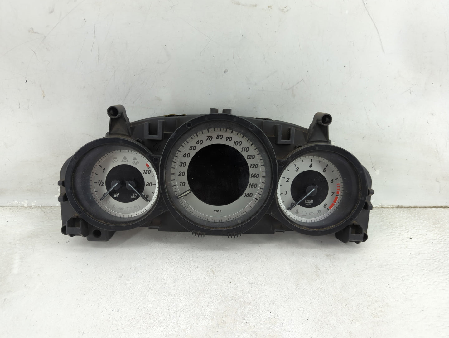2013 Mercedes-Benz C-Class Instrument Cluster Speedometer Gauges P/N:A2C81592500 A2049004309, 2049017002 Miles:93K Fits OEM 
