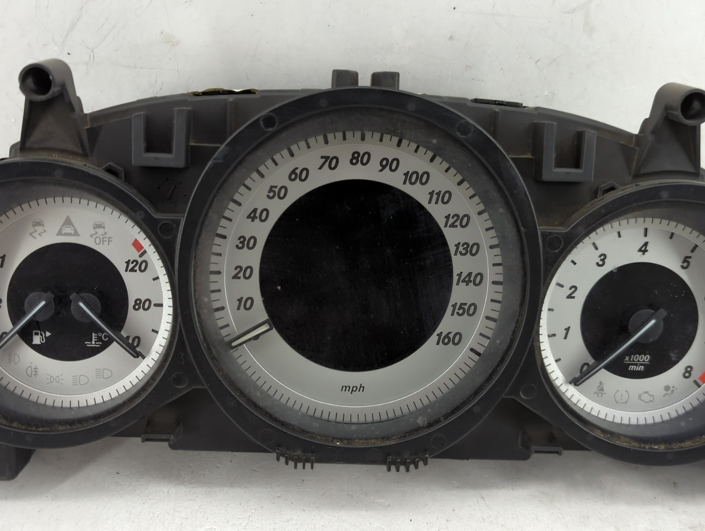 2013 Mercedes-Benz C-Class Instrument Cluster Speedometer Gauges P/N:A2C81592500 A2049004309, 2049017002 Miles:93K Fits OEM 