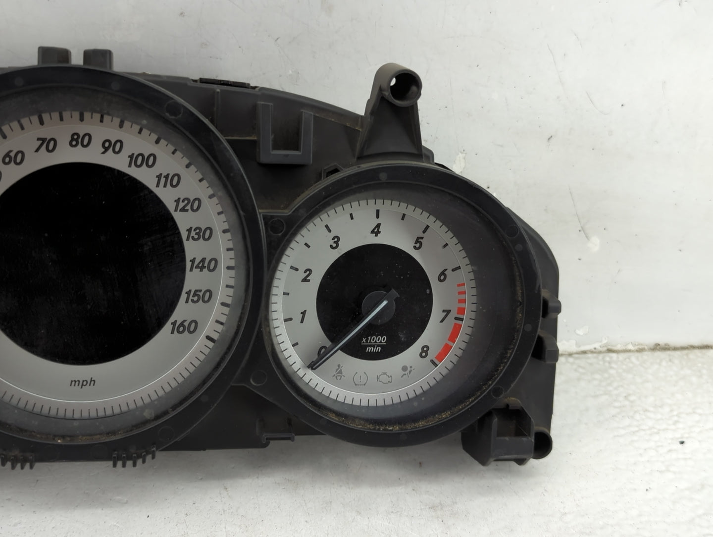 2013 Mercedes-Benz C-Class Instrument Cluster Speedometer Gauges P/N:A2C81592500 A2049004309, 2049017002 Miles:93K Fits OEM 