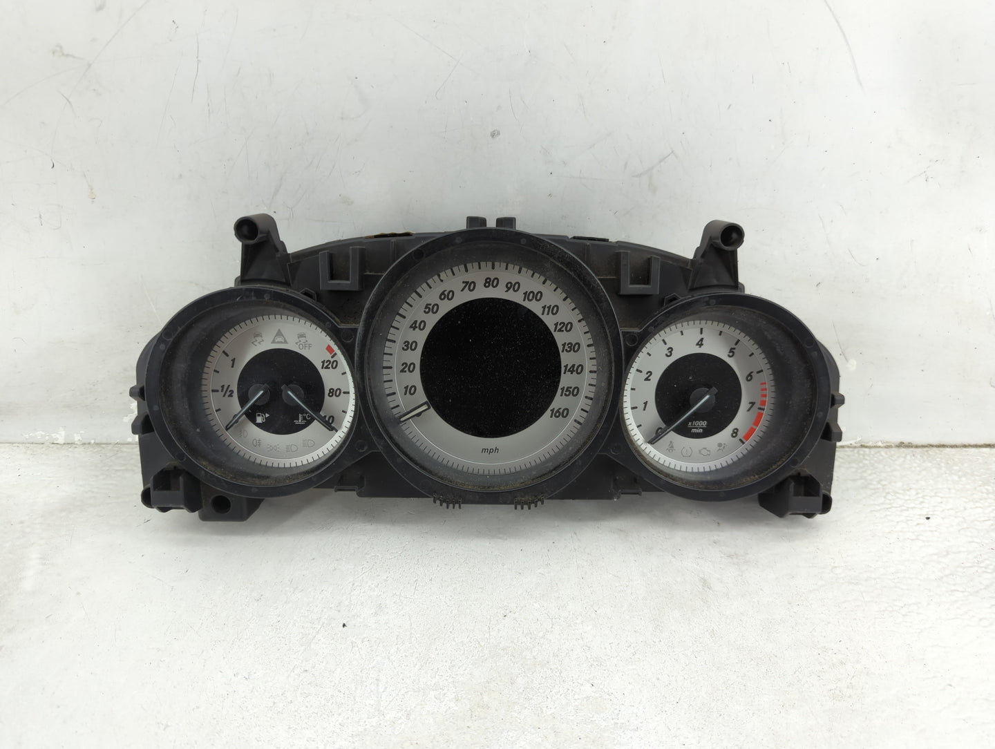 2013 Mercedes-Benz C-Class Instrument Cluster Speedometer Gauges P/N:A2C81592500 A2049004309, 2049017002 Miles:118K Fits OEM