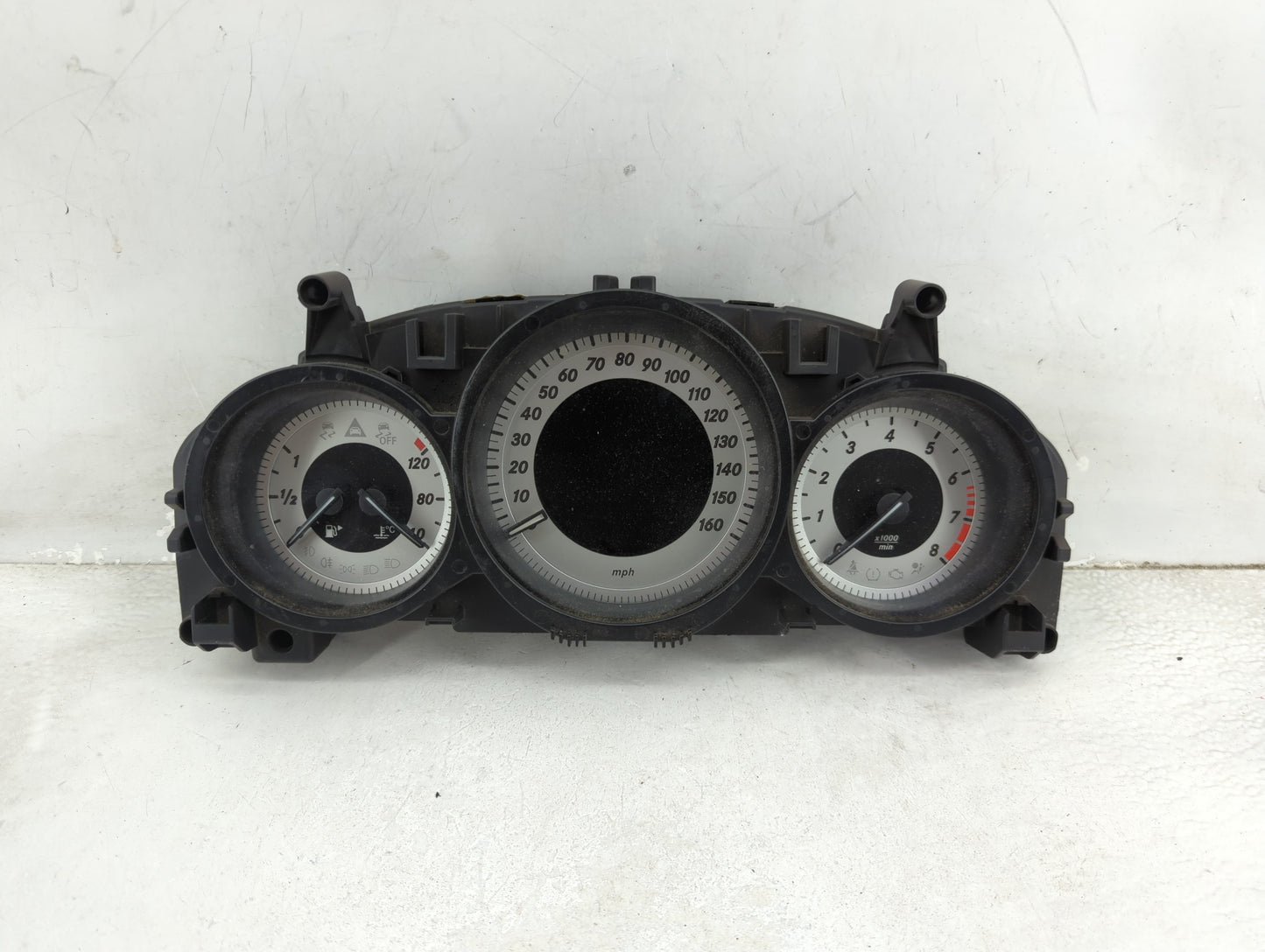 2013 Mercedes-Benz C-Class Instrument Cluster Speedometer Gauges P/N:A2C81592500 A2049004309, 2049017002 Miles:118K Fits OEM