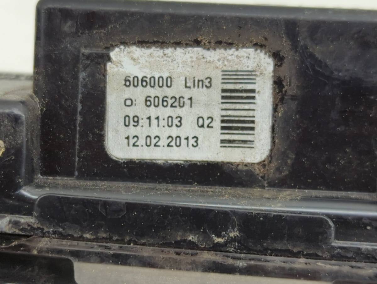 Mercedes-benz C-class Driver Left Oem Front Light Lamp Black 1454408 - Oemusedautoparts1.com