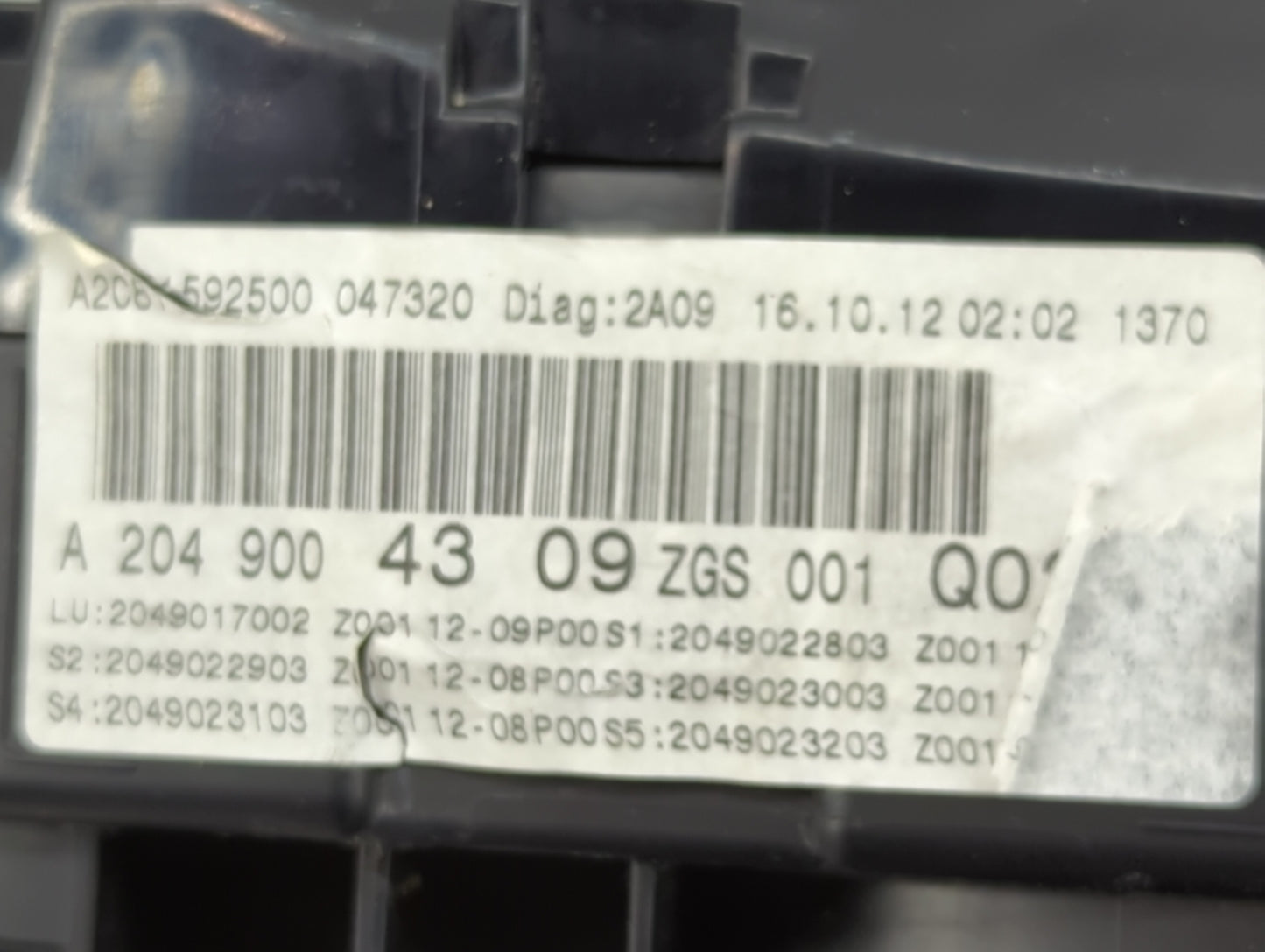 Mercedes-benz C-class Speedometer Instrument Cluster Gauges 1458197 - Oemusedautoparts1.com