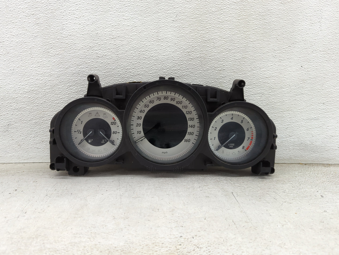 2013 Mercedes-Benz C-Class Instrument Cluster Speedometer Gauges P/N:A2C81592500 A2049004309 Miles:113K Fits OEM Used Auto P