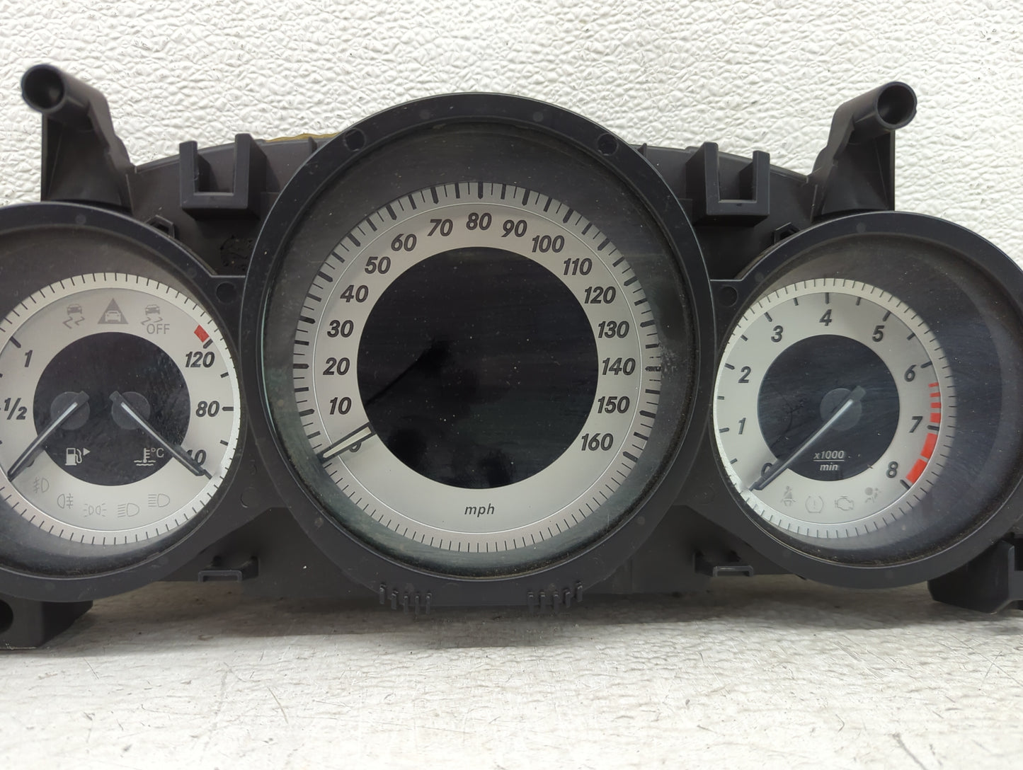 2013 Mercedes-Benz C-Class Instrument Cluster Speedometer Gauges P/N:A2C81592500 A2049004309 Miles:113K Fits OEM Used Auto P