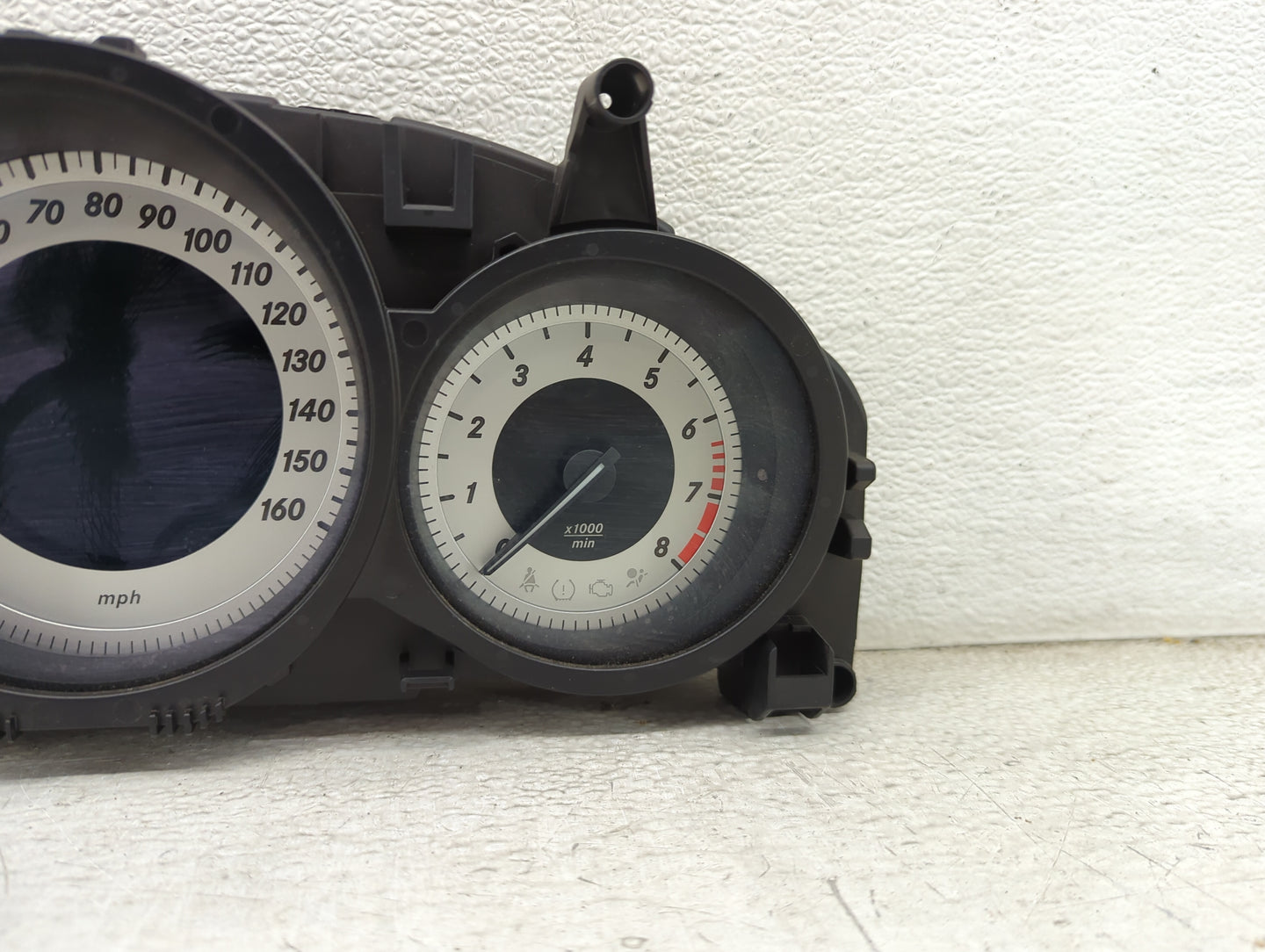 2013 Mercedes-Benz C-Class Instrument Cluster Speedometer Gauges P/N:A2C81592500 A2049004309 Miles:74K Fits OEM Used Auto Pa