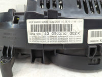 2013 Mercedes-Benz C-Class Instrument Cluster Speedometer Gauges P/N:A2C81592500 A2049004309 Miles:74K Fits OEM Used Auto Pa